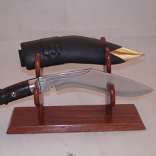 5" panawal Angkhola Kukri wooden/ horn handle 