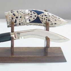 4" Kothimora white metal/Brass/ Steel blade Kukri