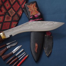Standard GONJAWAL ENGRAVED KUKRI 