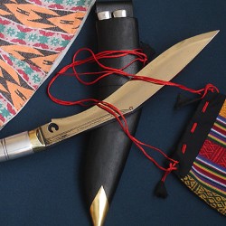 10" Chainpure leather engraved